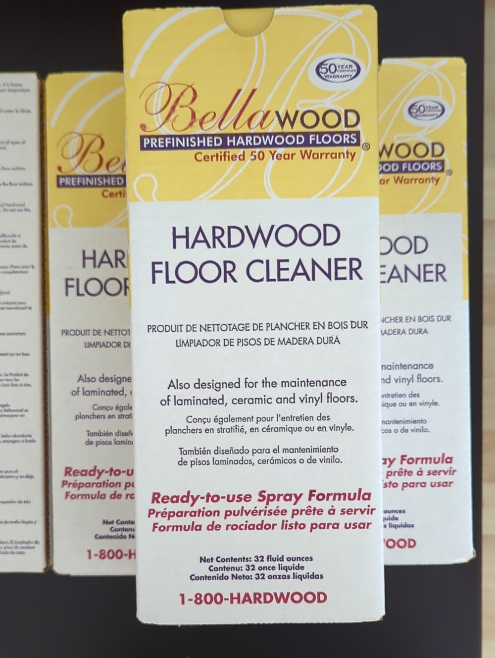 Brand New Bellawood Hardwood Floor Cleaner Spray Laminate Ceramic Vinyl 32oz